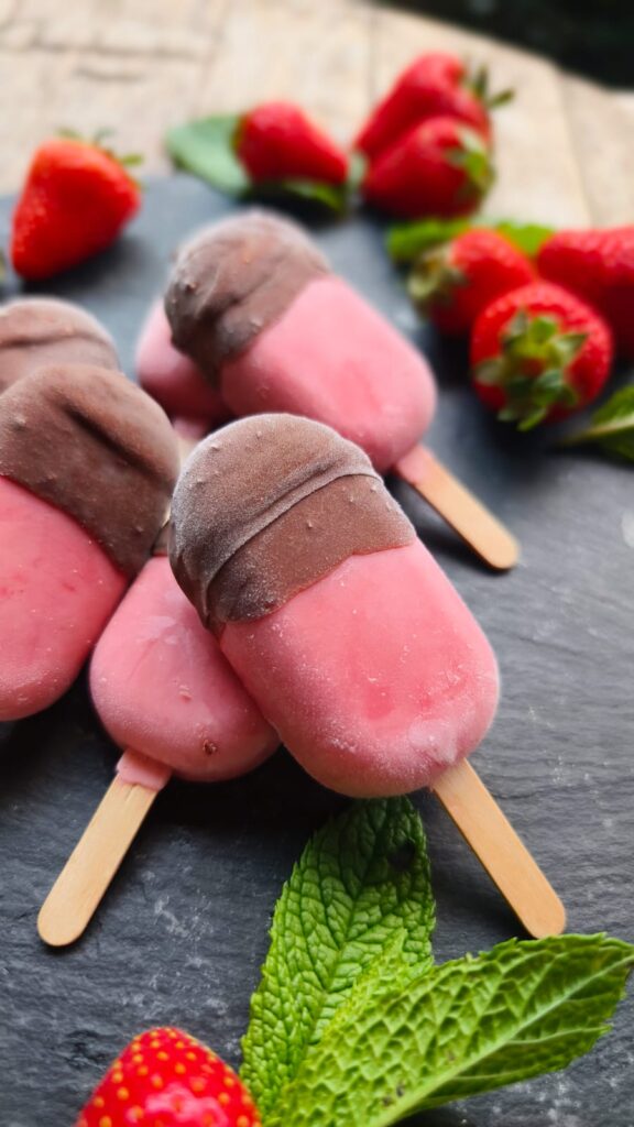 Erdbeer Eis
