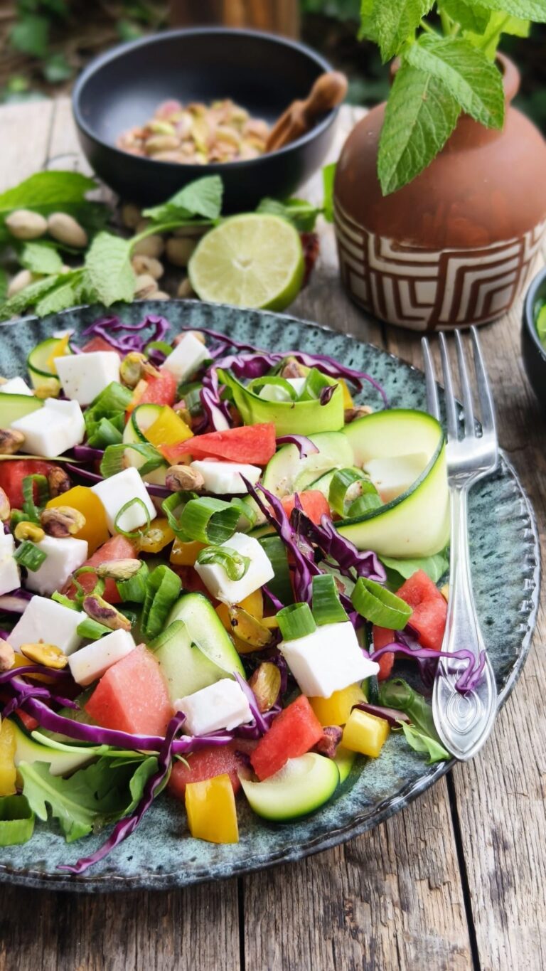 Wassermelonensalat1