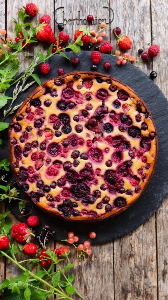 Cheesecake mit Beeren