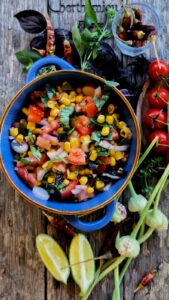 Mais Tomaten Salsa