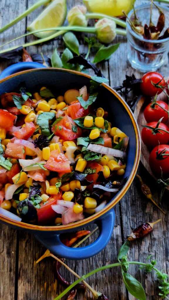 Mais Tomaten Salsa