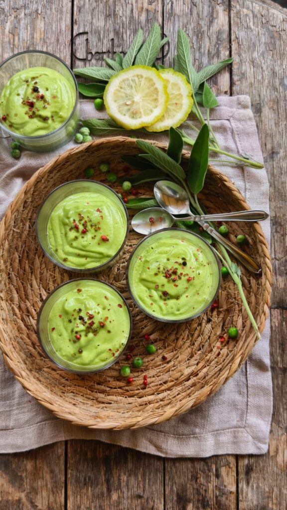 Spicy Erbesenkaltschale