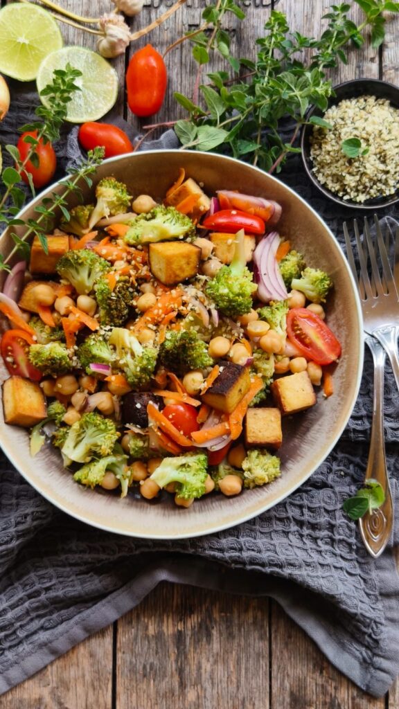 Protein-Brokkolisalat