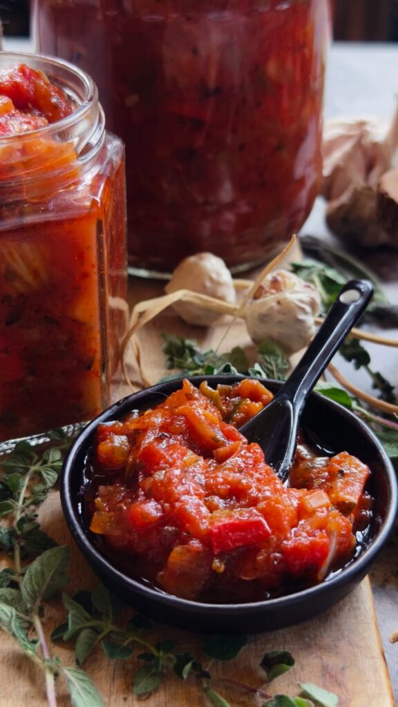 Sommer Sugo, Tomatensauce