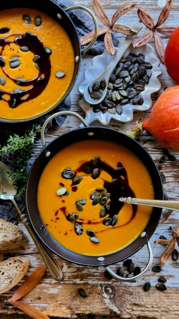 Kürbiscreme Suppe